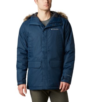 Columbia Penns Creek II Parka, Chamarras Azul Marino Para Hombre | 967820-OUD